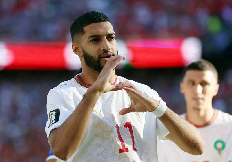 Image from: Scotland lose to Morocco 1-0 as referee centre of attention in feisty encounter