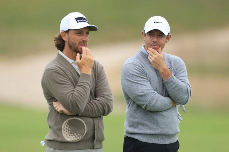 Image from: Rory McIlroy responds when asked if he’s too far back to catch Wyndham Clark with 36 holes left at the US Open