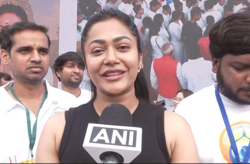 Image from: Ahead of International Yoga Day, Union Minister G Kishan Reddy leads mega '24-Hour Countdown Event' in Hyderabad