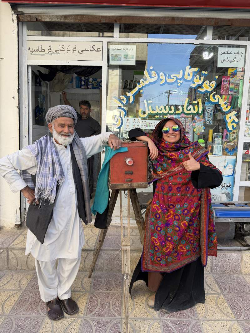 Image from: Indian woman solo traveller’s Afghanistan journey goes viral