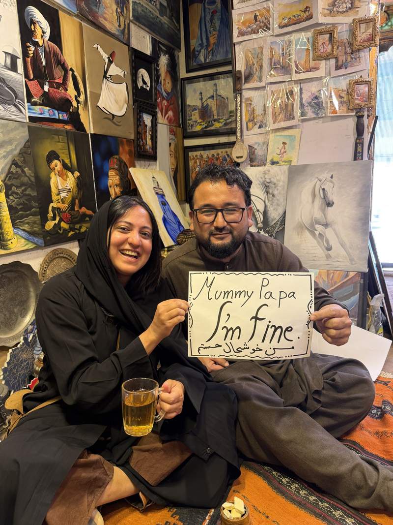 Image from: Indian woman solo traveller’s Afghanistan journey goes viral