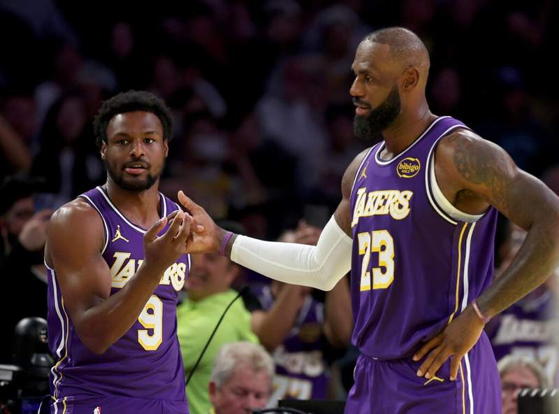 Image from: LeBron James’ return to Cleveland Cavaliers might be best for Bronny, according to former MVP