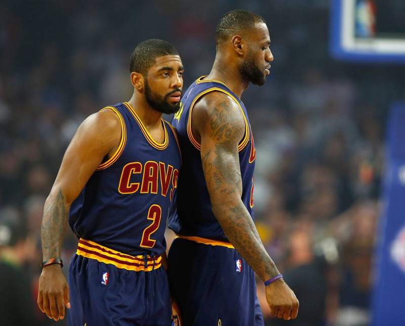 Image from: Kyrie Irving celebrates 10-year anniversary of Cavaliers championship, silences rumors about tension