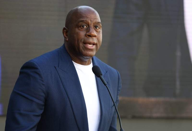 Image from: Magic Johnson’s $1 billion Nike regret still stings decades later