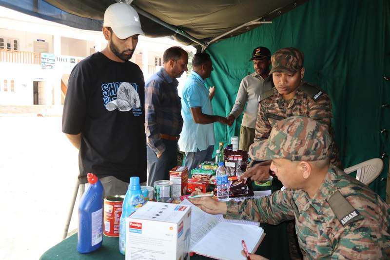 Image from: Indian Army hosts Ex-Servicemen rally at Chinar Nau Jawan Club in Boniyar