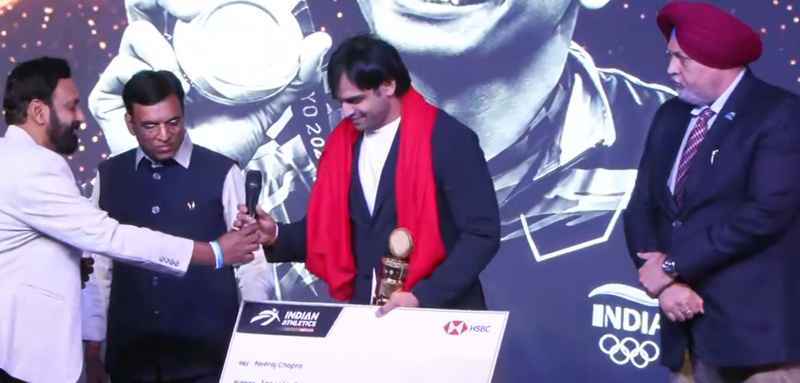 Image from: Neeraj Chopra, Parul Chaudhary honoured with 'Best Athlete of the Year 2025' awards by AFI