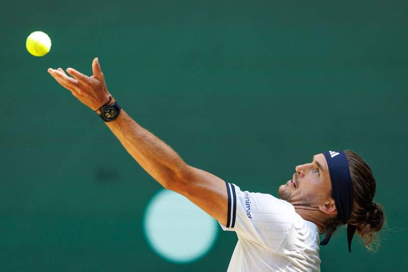 Image from: Fritz topples ill Zverev in semi as German's Halle wait drags on