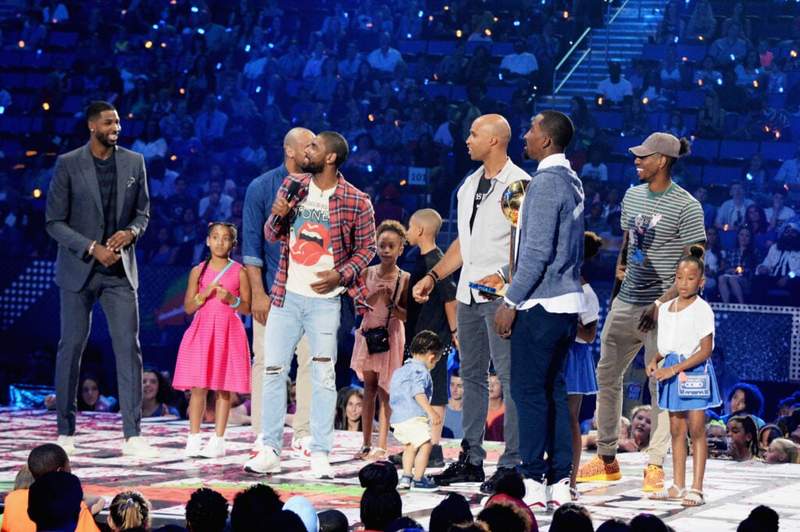 Image from: JR Smith confirms Kyrie Irving settled tensions with 2016 Cavaliers after no-showing 10-year reunion
