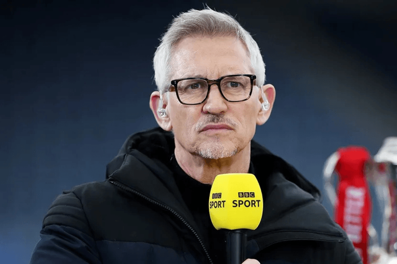Image from: Gary Lineker takes swipe at BBC over having set in England emphasising ITV backdrop 'is real'