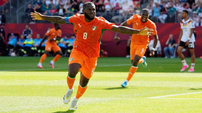Image from: World Cup 2026: Germany book knockout spot with comeback win over Ivory Coast