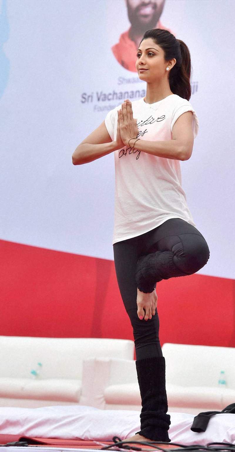 Image from: From Malaika Arora, Shilpa Shetty to Alaya F — Bollywood actresses who stay committed to yoga and dish out major fitness goals