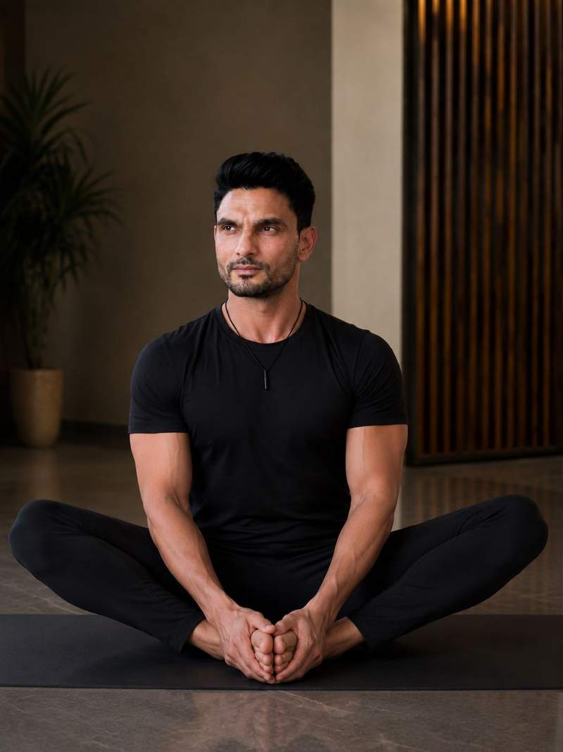 Image from: Celebs reveal how yoga helps them slow down and reset