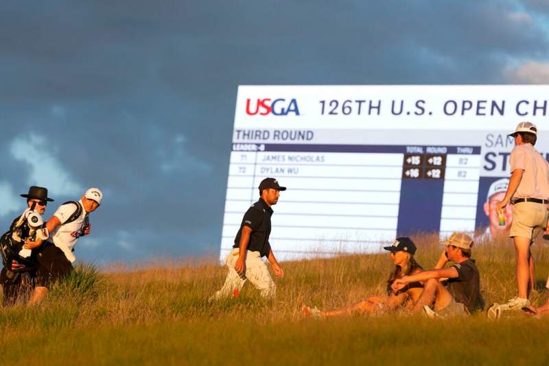 Image from: Xander Schauffele picks the score Wyndham Clark needs to shoot on Sunday to win the US Open title