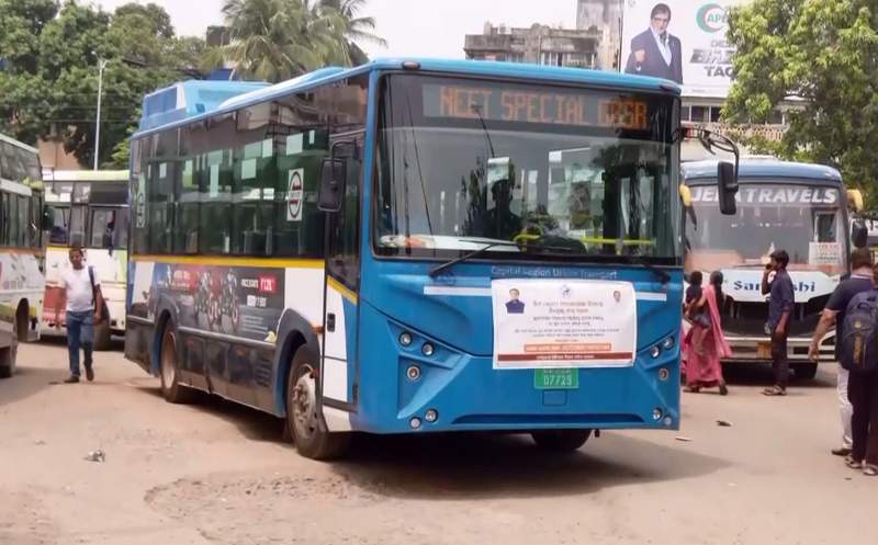 Image from: "Hope paper won't leak again, everything goes well": Odisha candidate ahead of re-NEET; government free bus travel