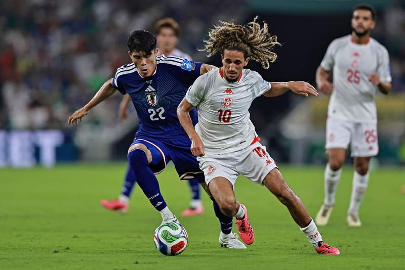 Image from: Tunisia out of World Cup after 4-0 defeat to Japan