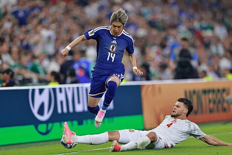 Image from: Tunisia out of World Cup after 4-0 defeat to Japan