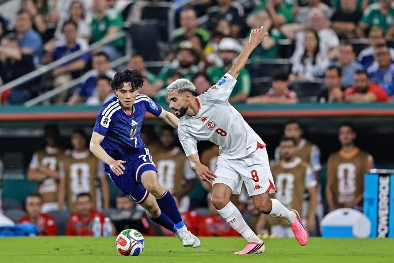 Image from: Tunisia out of World Cup after 4-0 defeat to Japan