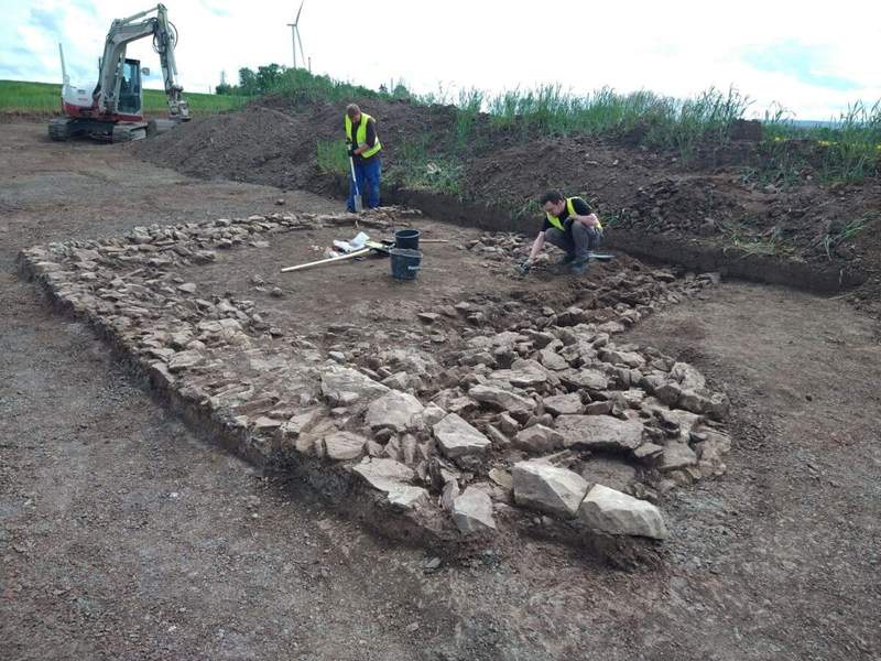 Image from: Archaeologists Were Digging in a German Field for a Wind Project and Found a Medieval Town Lost for 600 Years