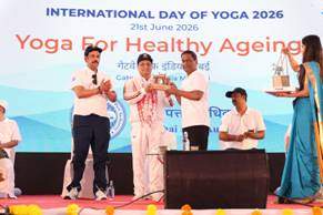 Image from: Yoga has become global symbol of India's civilisational wisdom under PM Modi: Union Minister Sarbananda Sonowal