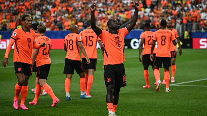 Image from: World Cup 2026: Brobbey, Gakpo score braces as rampant Netherlands crush Sweden