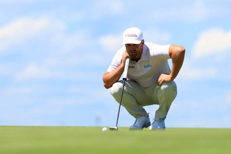 Image from: Golf fans left feeling sorry for Wyndham Clark after fan abuse on final day of the US Open, ‘I hate it’