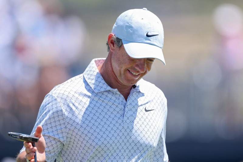 Image from: Rory McIlroy insults fan after abuse shouted at him at US Open in New York