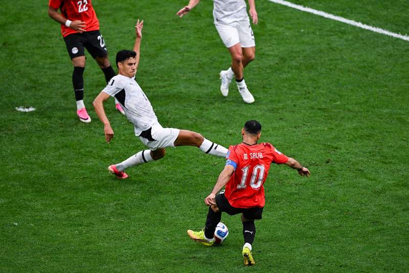 Image from: Salah scores as Egypt beat New Zealand for first-ever World Cup win
