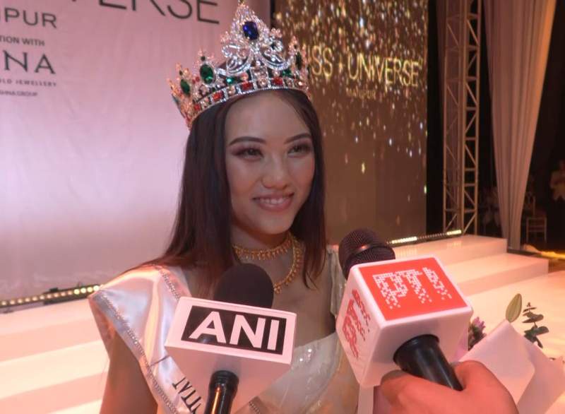 Image from: Thadoi Yumnam crowned Miss Universe Manipur 2026; set to represent state at Miss Universe India