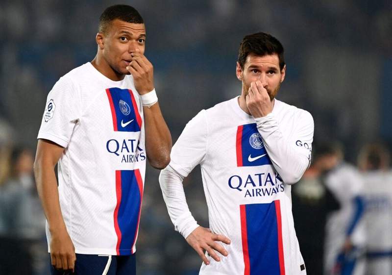 Image from: Kylian Mbappe knows exactly where he stands in the Lionel Messi World Cup chase