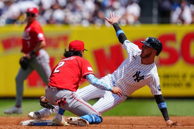 Image from: New York Yankees did something against the Reds they’ve only done four times in franchise history