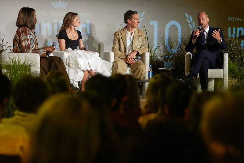 Image from: Prince William attends major event in London as Google, Amazon and Meta make public pledges