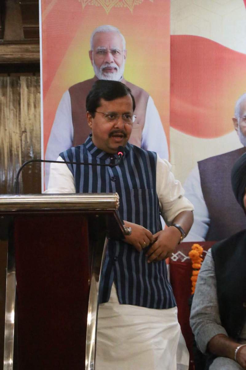 Image from: Party ready to lead the fight for change in Punjab: BJP National president Nitin Nabin