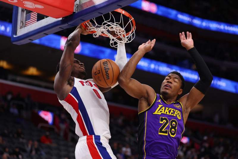 Image from: Pistons make Jalen Duren decision which will impact Lakers’ pursuit of All-NBA center