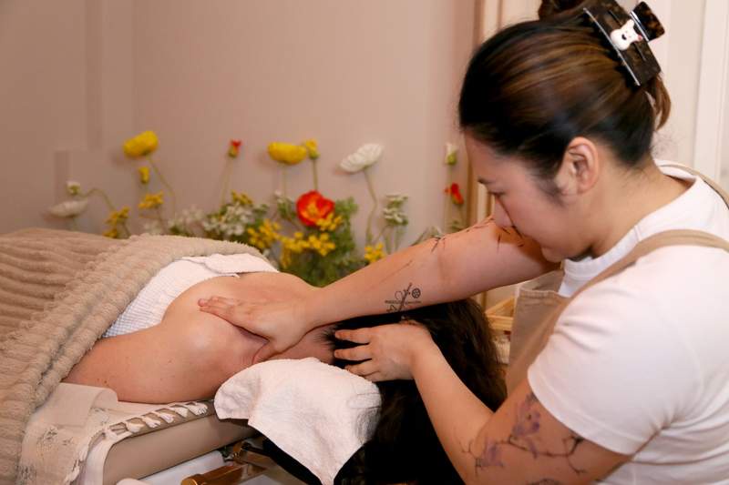 Image from: Head spa: What's this wellness trend from Japan all about?