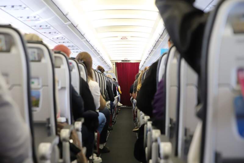 Image from: What happens to your skin on a flight?