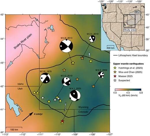 Image from: Scientists Found Earthquakes 55 Miles Beneath Utah Where They Were Never Supposed to Exist