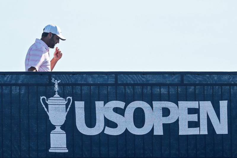 Image from: The US Open venue Scottie Scheffler has been backed to complete the Career Grand Slam at