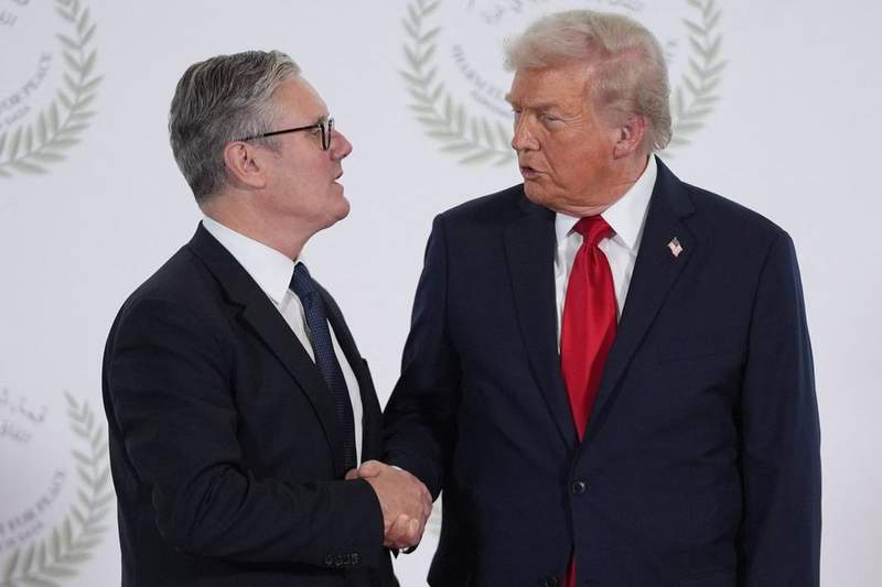 Image from: 'I wish him well!' Donald Trump swipes at Keir Starmer one more time after PM finally resigns