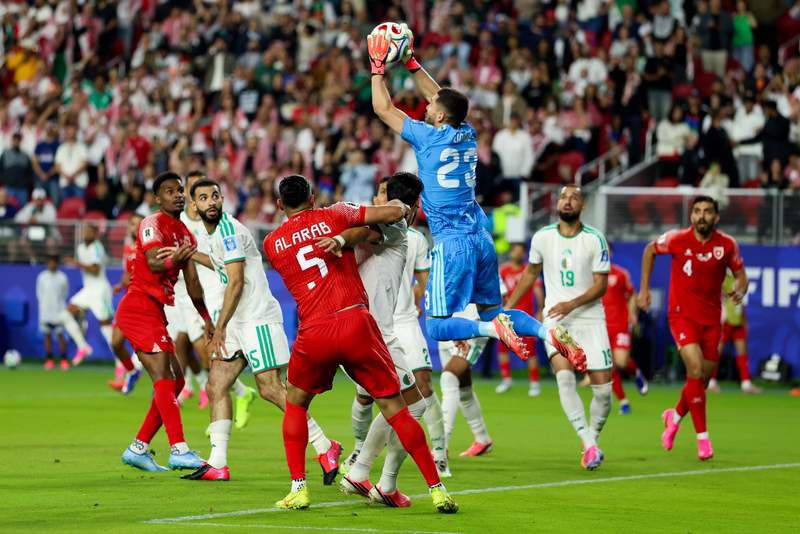 Image from: Algeria claim comeback win and eliminate Jordan from World Cup