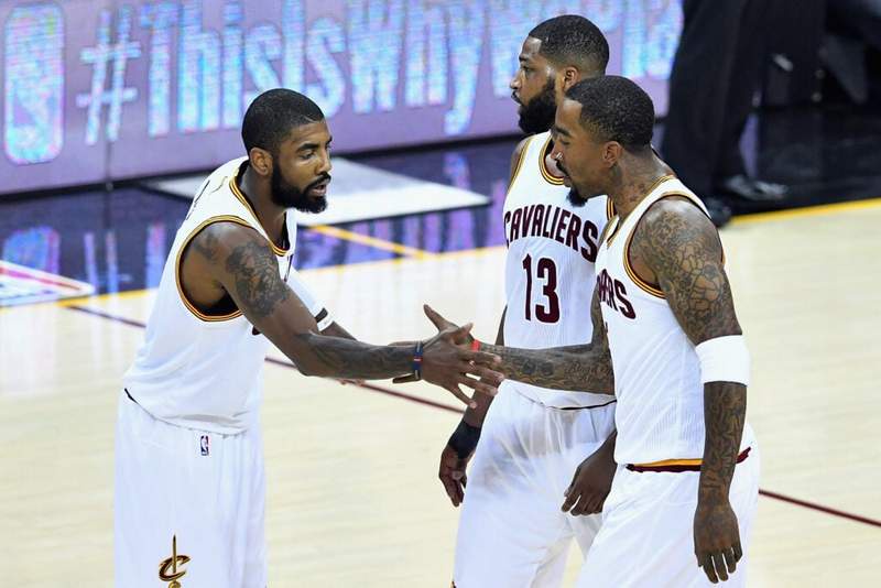 Image from: Kyrie Irving goes off on ‘psychotic’ media narrative over missing 2016 Cleveland Cavaliers reunion