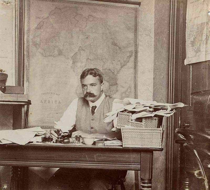 Image from: The contested legacy of Edmund Dene Morel – the man who exposed the murderous exploits of King Leopold II in the Belgian Congo