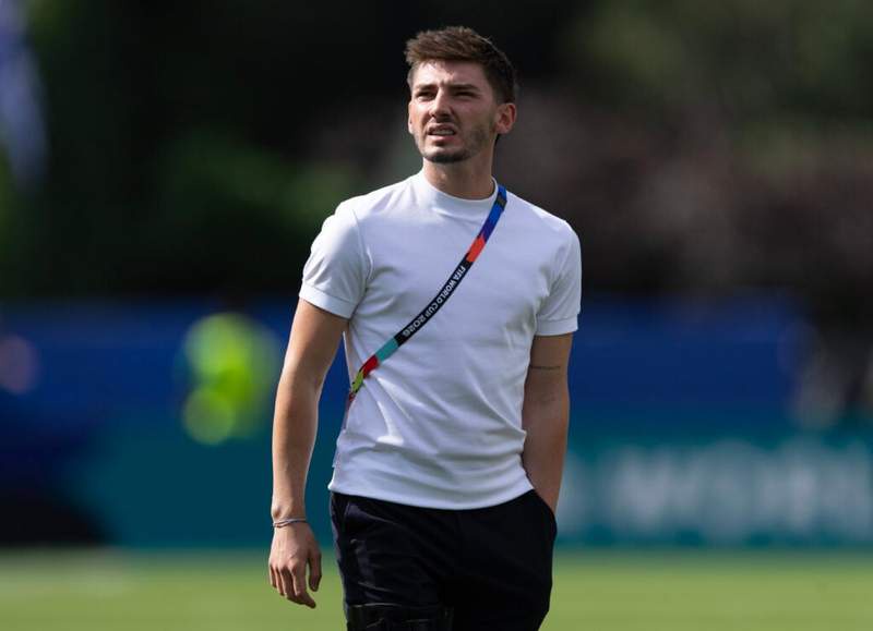 Image from: Injured Scotland star throws first pitch for Marlins amid Scotland fan takeover in Miami