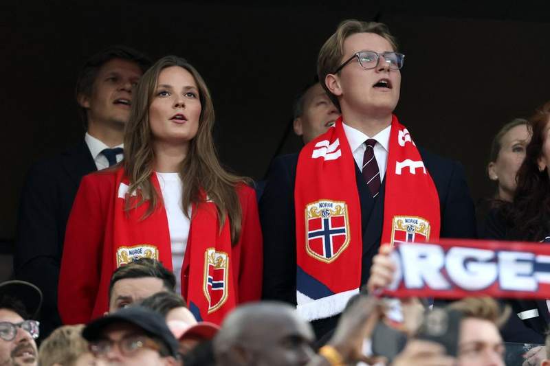 Image from: Royals from across the globe support their nations at the World Cup