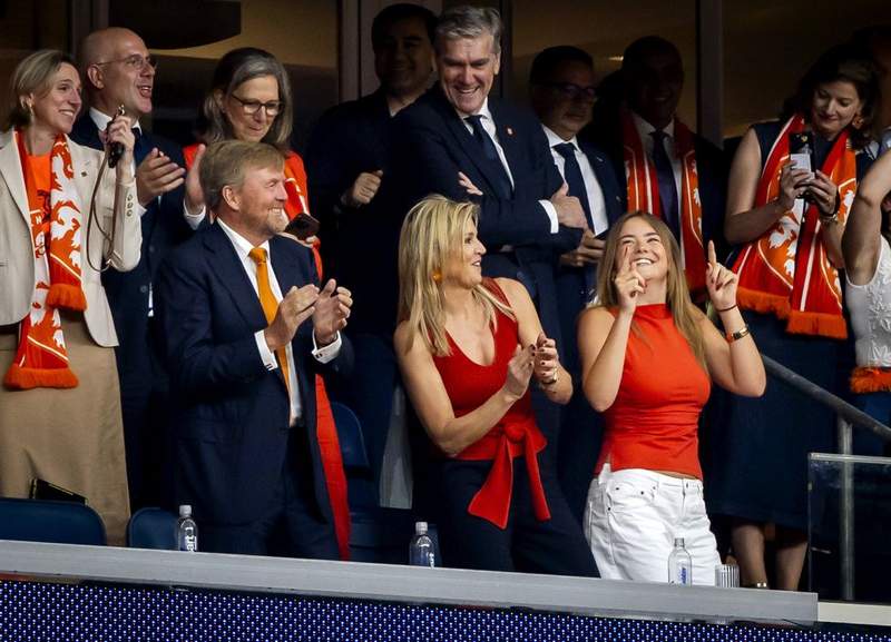 Image from: Royals from across the globe support their nations at the World Cup
