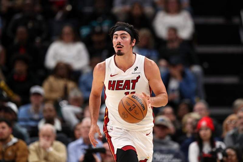 Image from: Miami Heat player’s reaction to being included in Giannis trade package caught on camera