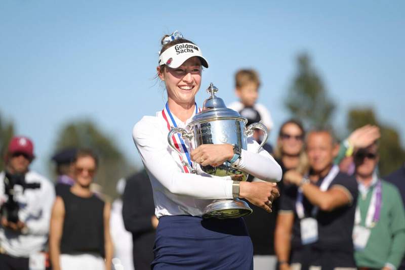 Image from: LPGA chief salutes ‘superstar’ Nelly Korda as record-breaking $13m update confirmed