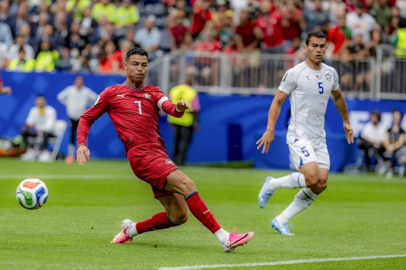 Image from: Ronaldo joins the World Cup goal party as stars shine