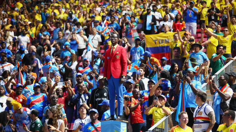 Image from: World Cup 2026: Colombia battle past DR Congo to reach round of 32