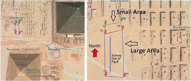 Image from: Archaeologists Uncovered a Mysterious Underground Structure Buried Beneath the Sand Near the Great Pyramid