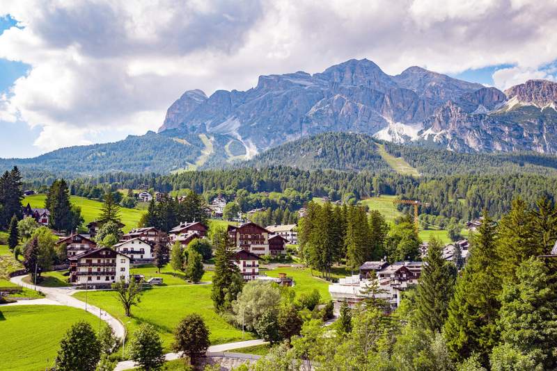 Image from: Dolomites: 5 beautiful ski resorts in Italy